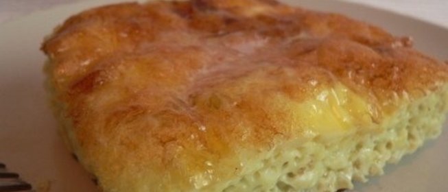 Омлет на кефире