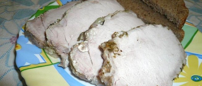 Свинина под бальзамическим уксусом