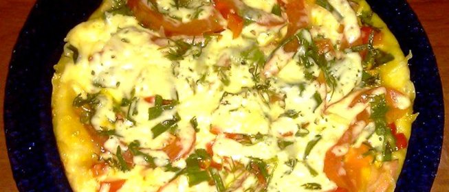 Пицца с болгарским перцем