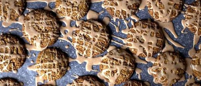 Овсяное печенье с глазурью