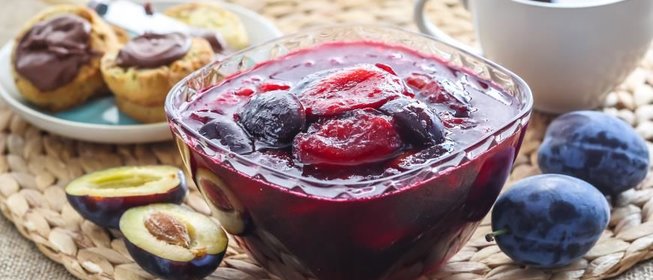 Простое варенье из сливы