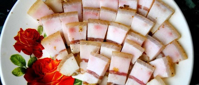 Сало пряного посола