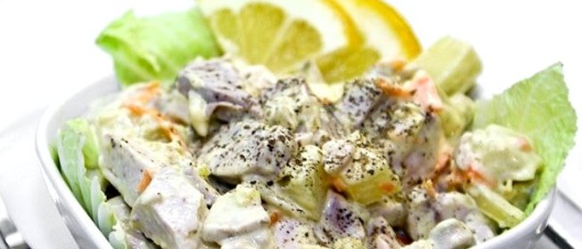 Салат с молоками лососевых рыб