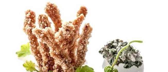 Свиные ушки в кляре