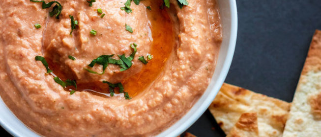 Острый соус из красной чечевицы