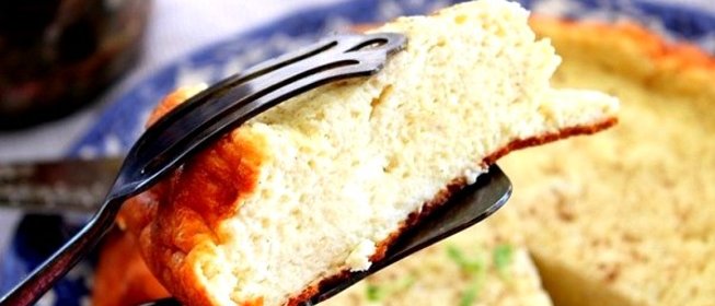 Творожная запеканка без сахара