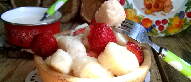 Ленивые вареники из творога