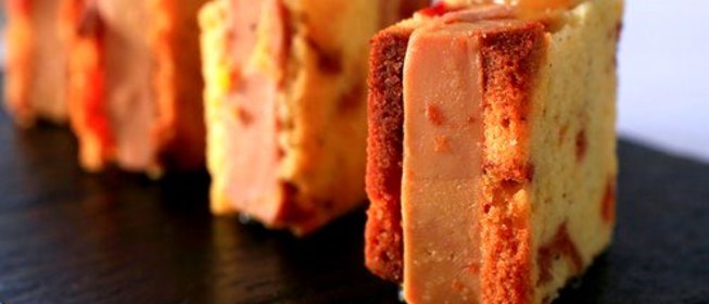 Сладкие картофельные бисквиты с ветчиной, горчицей и медом