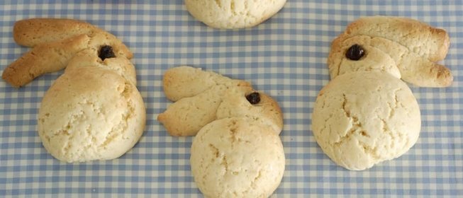 Пасхальное печенье Кролики