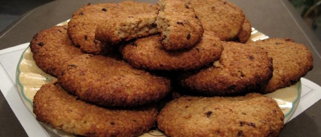 Овсяное печенье из овсяных хлопьев