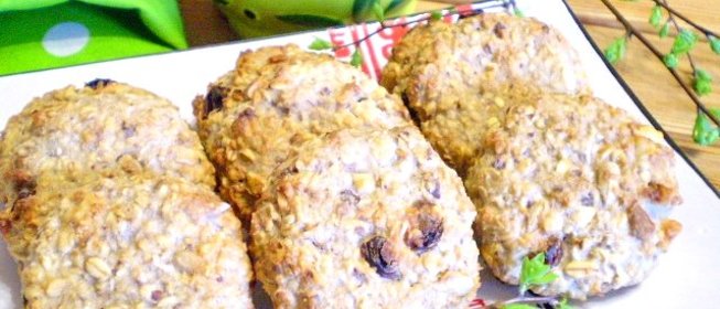 Геркулесовое печенье диетическое