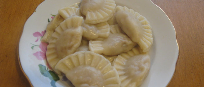 Вареники с картошкой