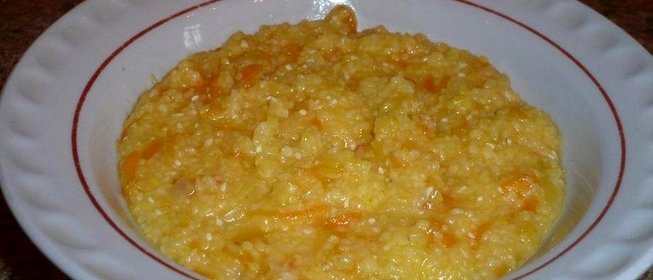 Постная кукурузная каша