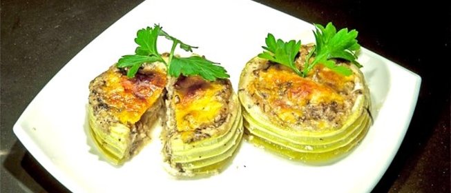 Тарталетки из кабачков