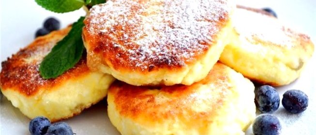 Творожные сырники с шоколадом