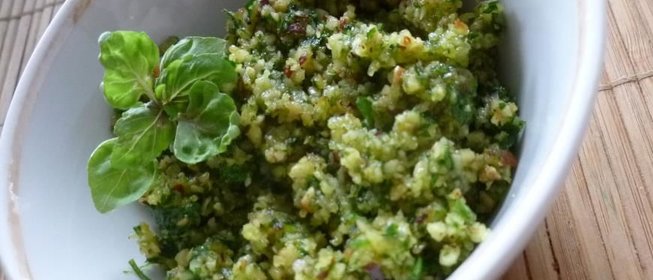 Ореховый соус с зеленью