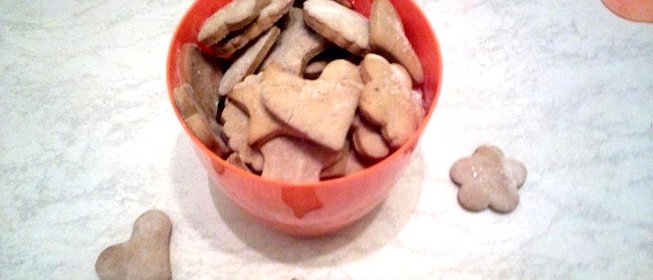 Постное печенье с банановым джемом