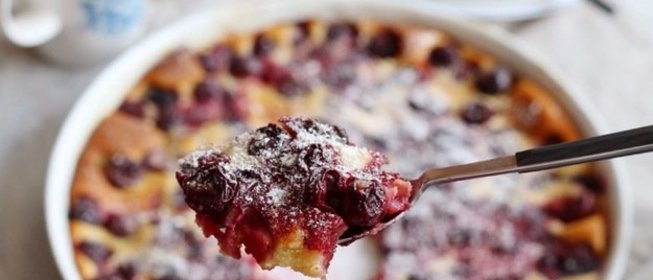 Запеканка с ягодами