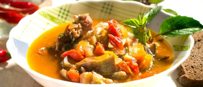 Рагу с баклажанами а‑ля итальяно