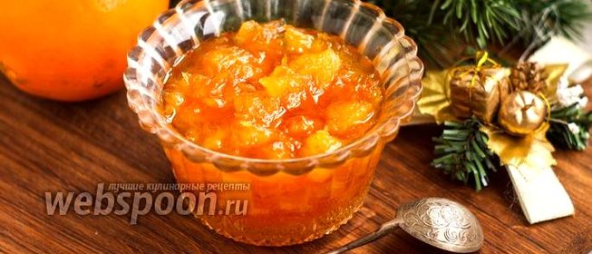 Апельсиновый джем с цедрой