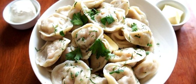 Пельмени из скумбрии