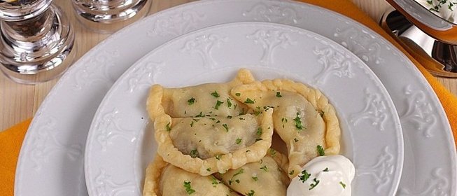 Вареники с картошкой и грибами