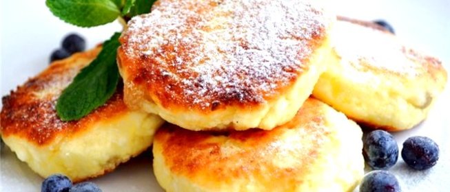 Блинчики с творогом в духовке со сметаной