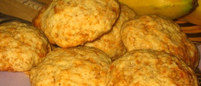 Банановое печенье