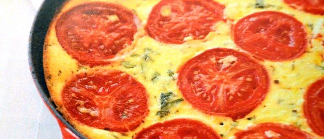 Запеканка с картофелем и помидорами