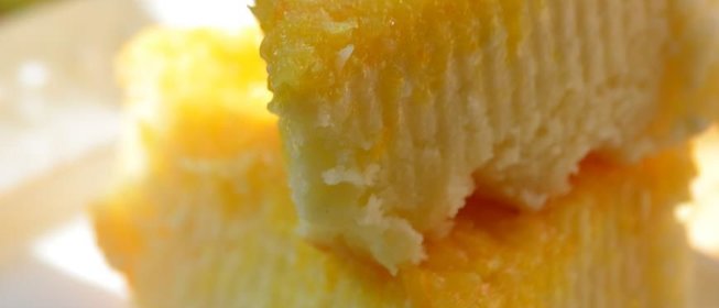 Творожно - апельсиновая запеканка