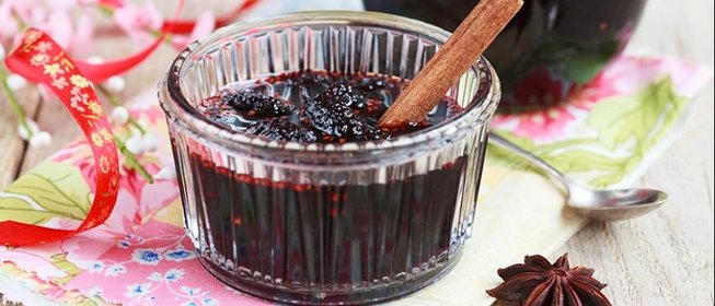 Варенье из черной шелковицы (тутовое варенье)