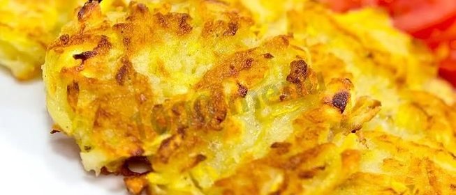 Кабачковые драники из кабачков и картошки