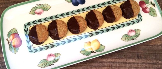 Овсяное печенье без яиц