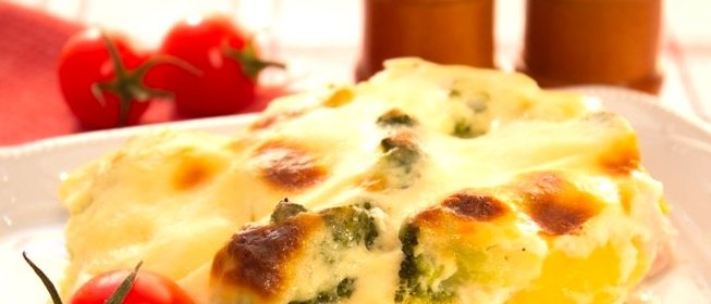 Диетическая запеканка из индейки