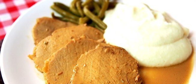 Свинина в молоке по-домашнему