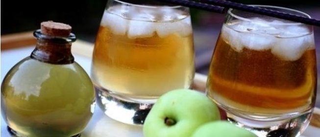 Яблочно-имбирный коктейль