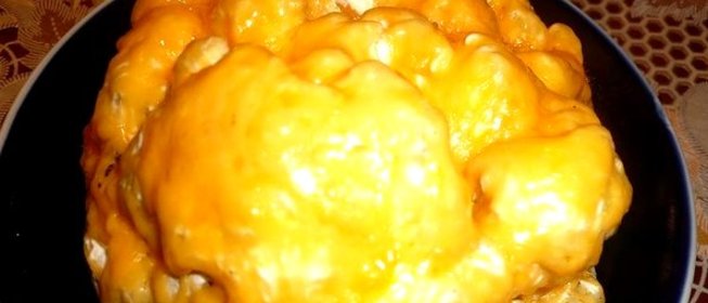 Цветная капуста, запеченная в духовке целиком