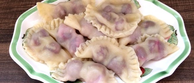 Полтавские вареники с вишней