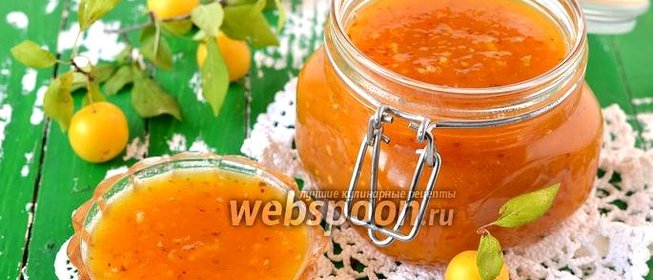 Соус к мясу из алычи