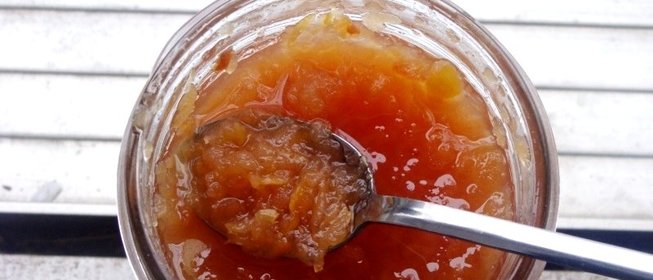 Варенье из айвы с лимоном