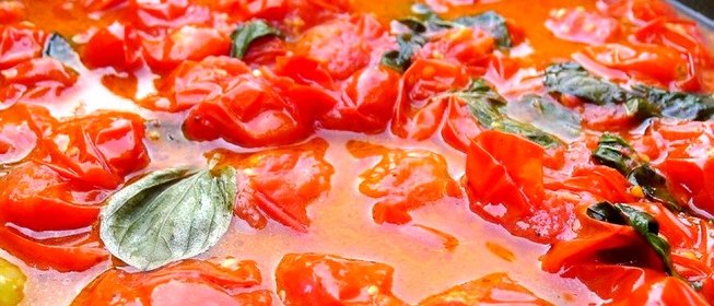 Соус из помидоров черри