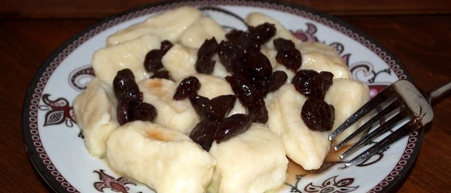 Ленивые вареники для детей