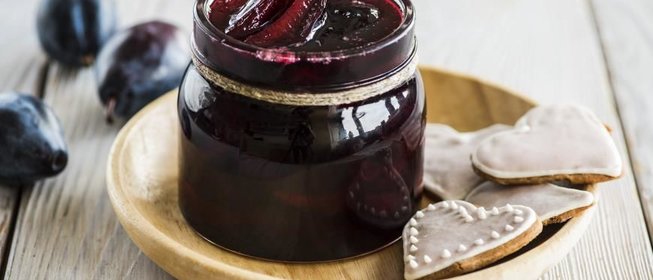 Варенье из слив дольками