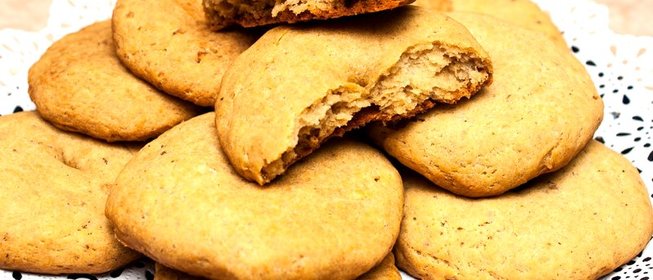 Печенье из шкварок