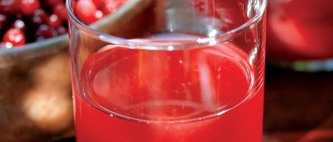 Клюквенный морс