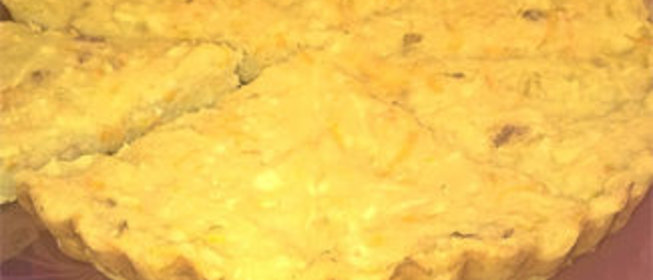 Творожная запеканка с морковью и яблоками