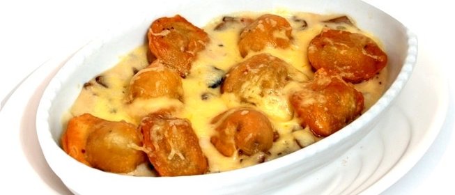 Манты в духовке