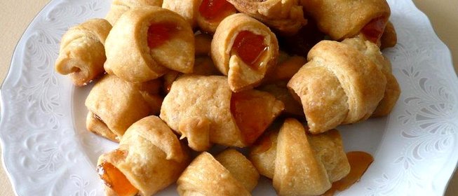 Постное печенье с мармеладом