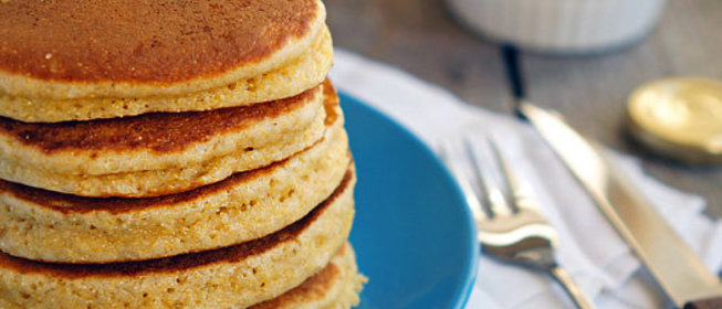 Кукурузные панкейки