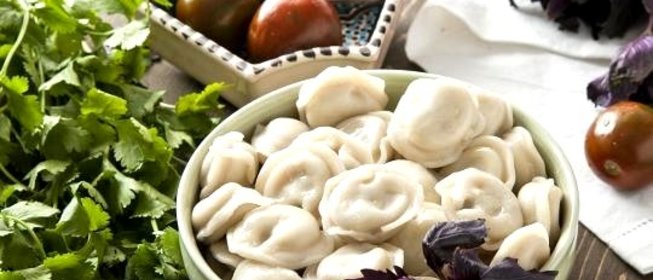 Диетические пельмени с индейкой